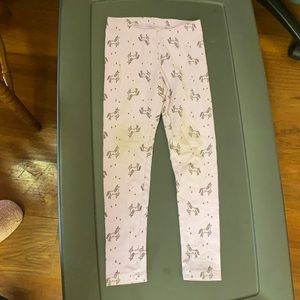 Cute purple unicorn leggings